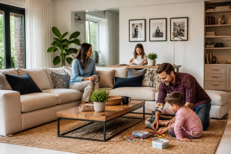 Family rooms : idées d’aménagement et de décoration pour un espace convivial