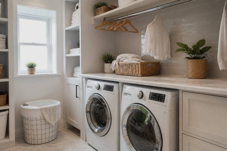 Laundry room : idées d’aménagement et astuces d’optimisation pour la buanderie