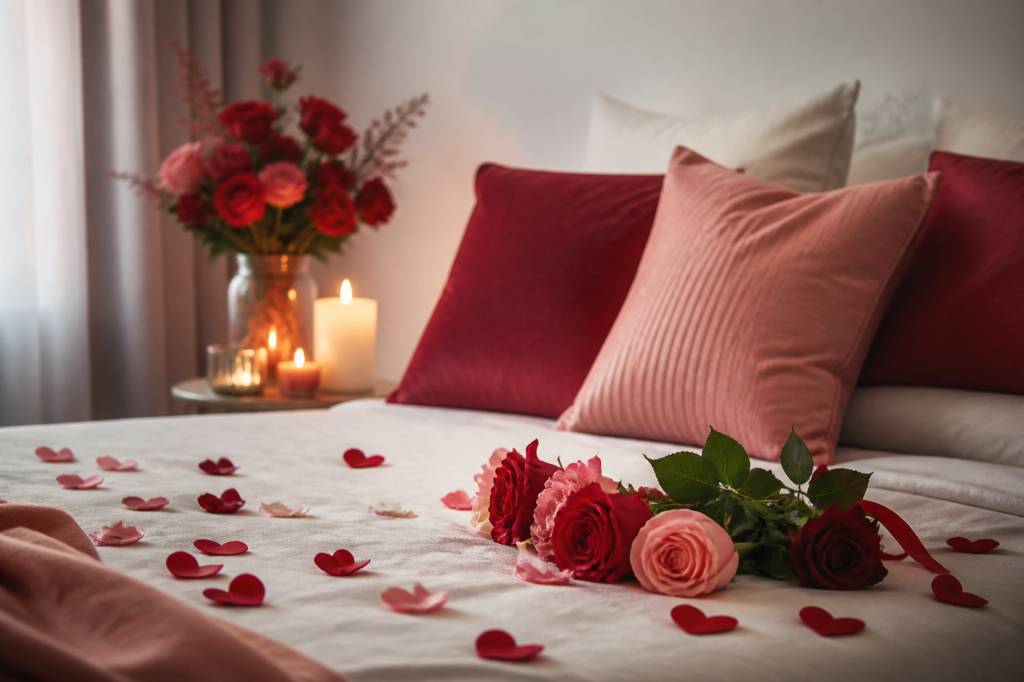 Valentine's colors : quelles couleurs choisir pour une décoration romantique ?