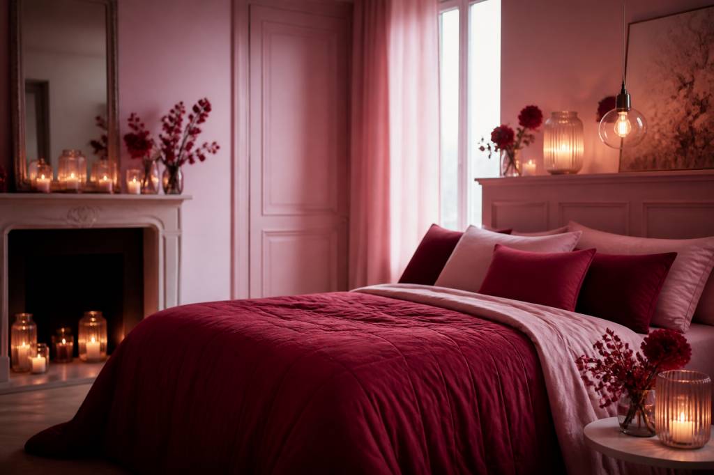 Valentines colors : idées de décoration intérieure pour une ambiance romantique